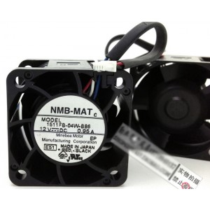 NMB 1511FB-04W-B86 12V 0.95A 4wires Cooling Fan