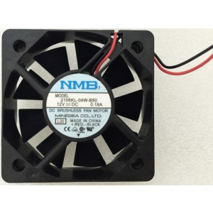 NMB 2106KL-04W-B50 12V 0.18A 2wires Cooling Fan