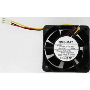 NMB 2410ML-04W-B59 12V 0.26A 3wires Cooling Fan