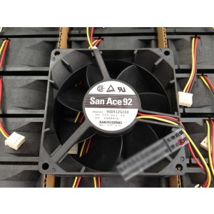 Sanyo 9G0912G104 12V 1.1A 3wires Cooling Fan