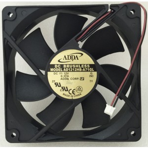 ADDA AD1212HB-A71GL 12V 0.37A 2wires Cooling Fan
