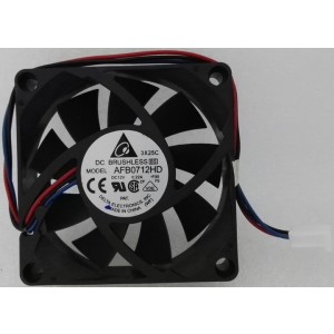 DELTA AFB0712HD AFB0712HD-F00 12V 0.22A 3wires Cooling Fan