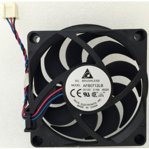 DELTA AFB0712LB 12V 0.14A 3wires Cooling Fan