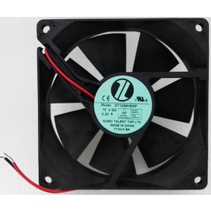 Nidec DT1209HSNP 12V 0.22A 2.64W 2wires Cooling Fan