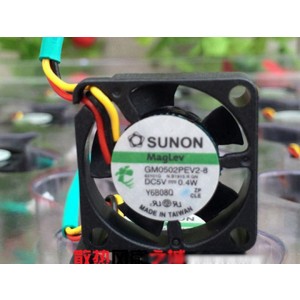 SUNON GM0502PEV2-8 5V 0.4W 2 wires 3 wires cooling fan