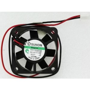 SUNON KDE1204PFV2 12V 1.2W / 1W 3wires Cooling Fan