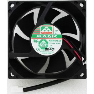 Magic MGA8012HS-A25 12V 0.24A 2wires Cooling Fan