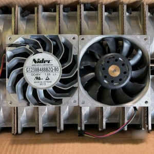 NIDEC G1238B48BBZQ-B0 48V 1.2A 3wires Cooling Fan