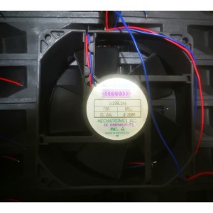 MECHATRONICS G1238L24B 24V 0.25A 2wires Cooling Fan 