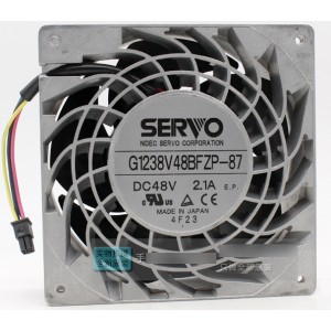SEVRO G1238V48BFZP-87 48V 2.1A Cooling Fan 