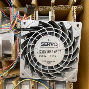 SERVO G1238V50BGYP-73 50V 1.56A 4wires Cooling Fan 