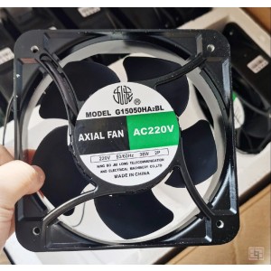 JIU LONG G15050HA2BL 220V 38W 2wires Cooling Fan