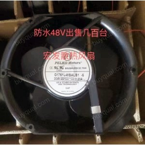 PELKO MOTORS G1751L48BALB1-5 48V 0.2A 2wires Cooling Fan