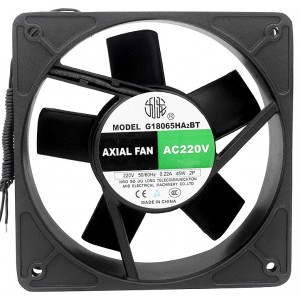 JIULONG G18065HA2BT 220V 0.22A 45W Cooling Fan 