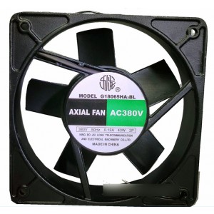 JiuLong G18065HA3BL 380V 0.12A 43W 2wires Cooling Fan