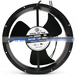 JIULONG G2509-A2-C 220/240V 0.65A 2wires Cooling Fan