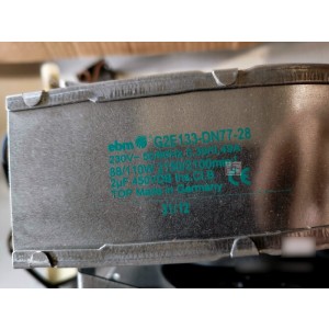 Ebmpapst G2E133-DN77-28 230V 0.39/0.49A 88/110W Cooling Fan - New
