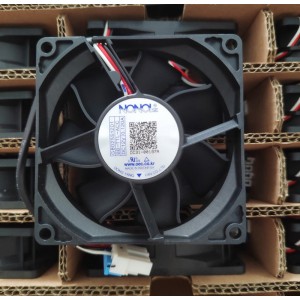 NONOISE G8025S12D1 12V 0.12A 3wires Cooling Fan 