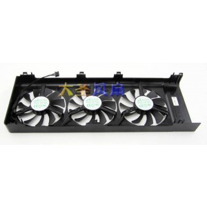 APISTEK GA81S2U-PFTE 12V 0.38A 4wires Cooling Fan