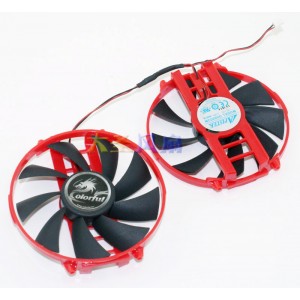 APISTEK GA92O2M-NNTA 12V 0.28A 2wires Cooling Fan