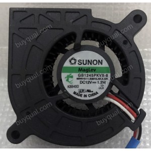 Sanyo GB1245PKVX-8 12V 0.1A 3wires Cooling Fan