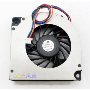 Toshiba GDM610000147 5V 0.30A 4wires Cooling Fan