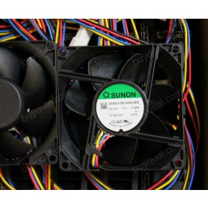 SUNON GF80251B3-0000-SE9 12V  2.4W 4wires Cooling Fan