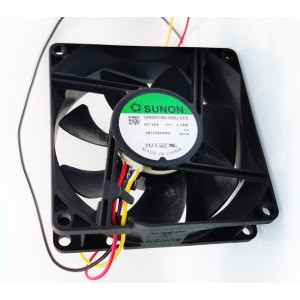 SUNON GF80251B5-000U-GC9 12V 1.74W 3wires Cooling Fan