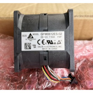 DELTA GFM0612ES-02 12V 7.50A 8wires Cooling Fan 