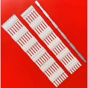 Philips GJ-2K15-D2P5-550-D7 LED Backlight Strips for 55PUF6701/6461/T3 - 7 Strips