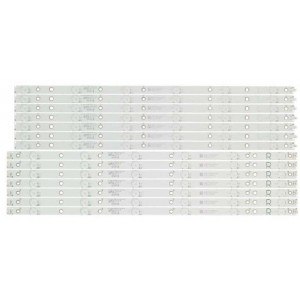 Philips GJ-2K16-550-D712-V3-L GJ-2K16-550-D712-V3-R LED Backlight Strips for LE55M3370 - 14 Strips
