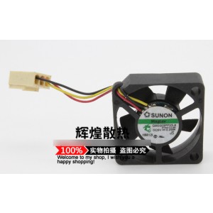 SUNON GM0503PFV3-8 5V 0.2W/0.25W 2wires 3wires Cooling Fan
