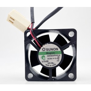 Sunon GM0503PHV2-8 5V 0.4W 2wires Cooling Fan
