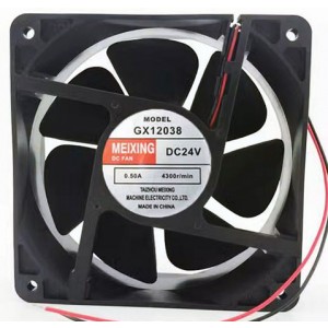 MEIXING GX12038 24V 0.30A 2wires Cooling Fan