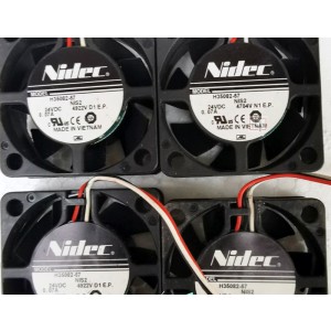 NIDEC H35082-57 24V 0.07A 3wires Cooling Fan 