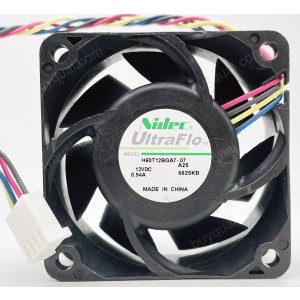 Nidec H60T12BGA7-07 12V 0.94A 4wires cooling fan