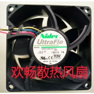Nidec H80E12Bs1A7-07 12V 1.76A 4wires Cooling Fan