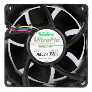 Nidec H80E12BUA7-07T11 12V 1.6A 4wires Cooling Fan  - New
