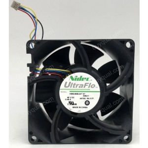 Nidec H80E48BUA7-07 48V 0.46A 4Wires Cooling Fan  - New
