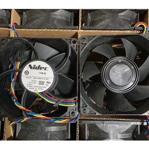 NIDEC H92C12BGA7-07A02 12V 0.88A 4wires Cooling Fan - Original New