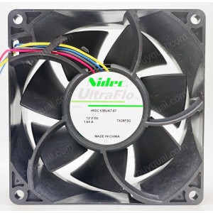 Nidec H92C12BUA7-07 12V 1.65A 4wires Cooling Fan