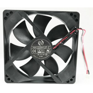QUALITY HA1225H12F-Z 12V 0.58A 2wires Cooling Fan