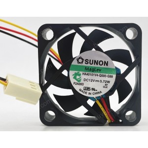 SUNON HA40101V4-Q000-G99 12V 0.72W 3wires cooling fan