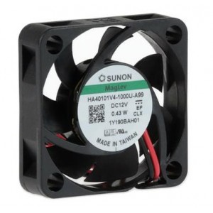 SUNON HA4010V4-1000U-A99 12V 0.43W 2wires Cooling Fan 