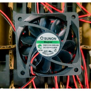 SUNON HA60151V4-10000-A99 12V 0.36W 2wires Cooling Fan