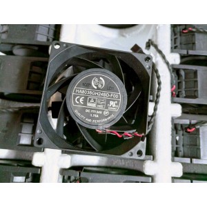 Hong Hua HA8038GH24BD-F00 24V 1.75A 2wires Cooling Fan 