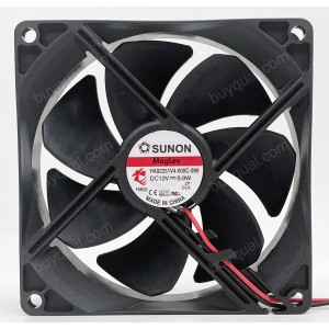 Sunon HA92251V4-000C-999 12V 0.9W 2wires Cooling Fan - Original New
