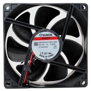 Sunon HA92251V4-1000C-A99 12V 0.58W 2wires Cooling Fan 