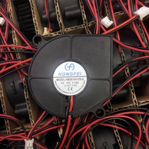 HONGFEI HB5015H12S-X 12V 0.18A 2wires Cooling Fan 