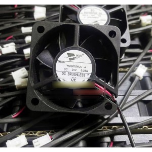 HXH HDB0524UC 24V 0.23A 2wires Cooling Fan 